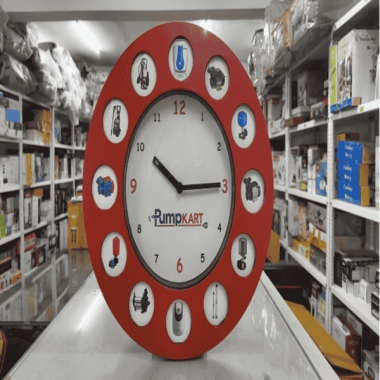 Pumpkart Wall Clock