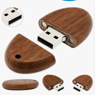 wooden egg shape USB DC-84