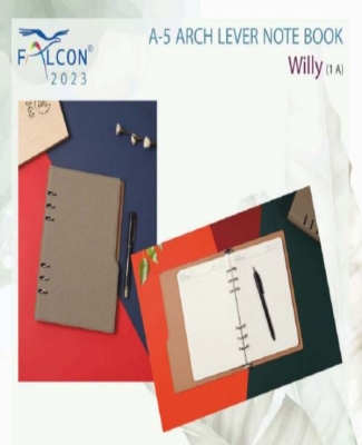 A5 ARCH LEVER NOTE BOOK : Willy