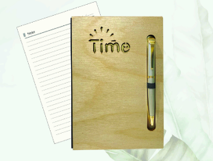 Woodline Note Book : A5 Nature Signature (Time)
