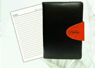 LEATHERITE NOTE BOOK : Dice