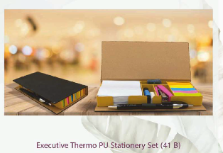 Slip Pad : Executive Therma PU Stationery Set Paper