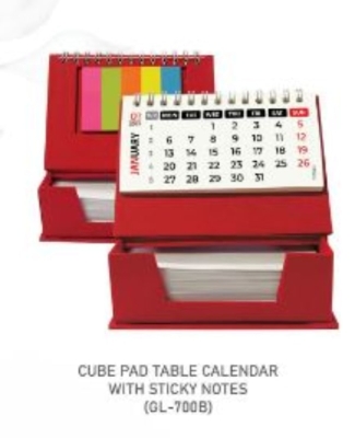 700 B- Cubepad Table Calendar with Sticky notes