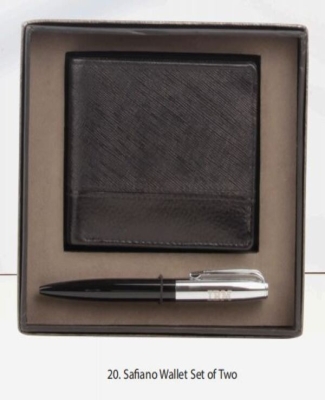 Safiano Wallet Set of Two