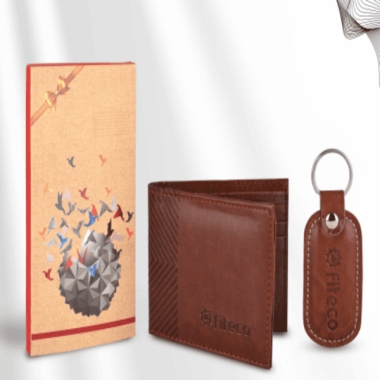 FITECO WALLET & KEYCHAIN SET