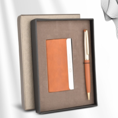 VISTARA CARD HOLDER & PEN SET