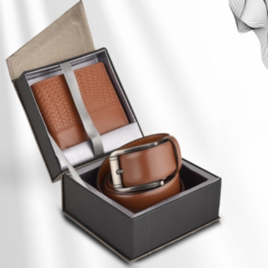 WEAVE WALLET & BELT SET