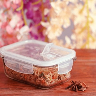 Rectangular Containers with Air Vent Lid FMRCTCTR400