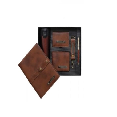 Premium Vegan Office Gift Set Brown