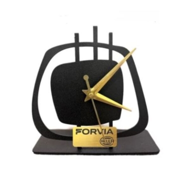 Metal Desktop Clock