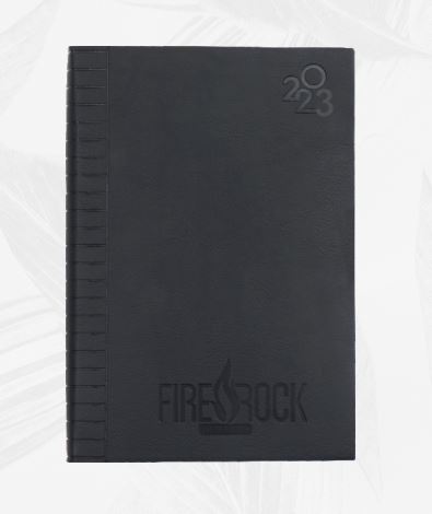A-5 Year Diary Fire Rocks