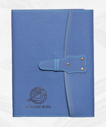 A-5 Soft Cover Notebook  Golden Bird