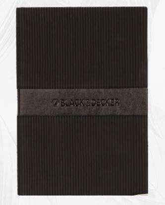 A-5 Soft Cover Notebook Black&Decker