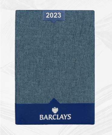 A-5 Soft Cover Notebook Barclays