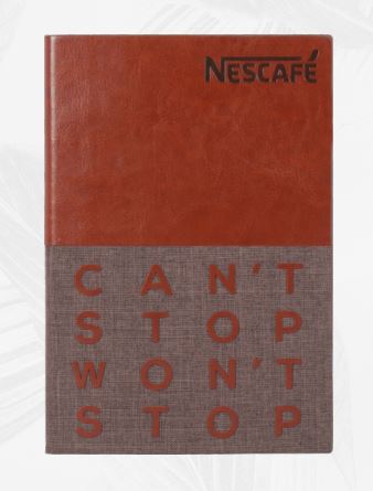 A-5 Soft Cover Notebook Nescafe