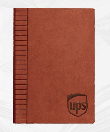 A-5 Soft Cover Notebook UPS