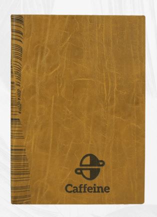 A-5 Soft Cover Notebook Caffeine