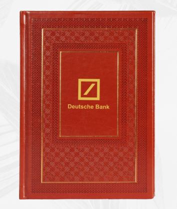A-5 Hard Cover Notebook Deutsche Bank