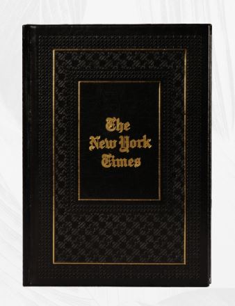 A-5 Hard Cover Notebook The New York Times