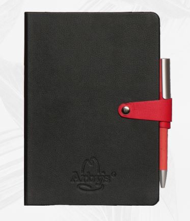 A-5 Hard Cover Notebook Arbys