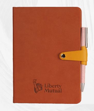 A-5 Hard Cover Notebook Liberty Mutual