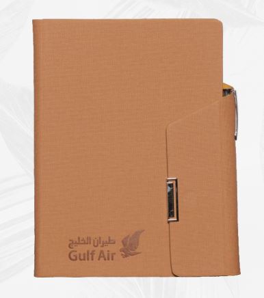 A-5 Hard Cover Notebook Gulf Air