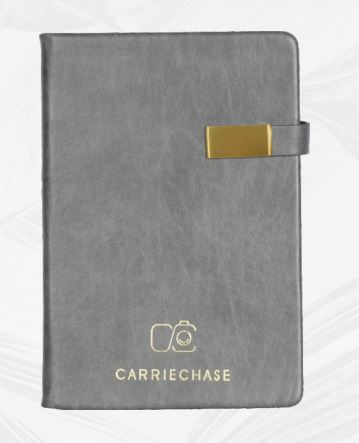 A-5 Hard Cover Notebook Carriechase