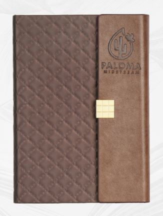 A-5 Hard Cover Notebook Paloma Midstream
