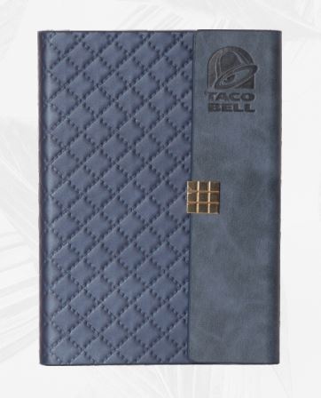 A-5 Hard Cover Notebook Taco Bell