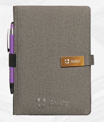 A-5 Hard Cover Notebook Avair