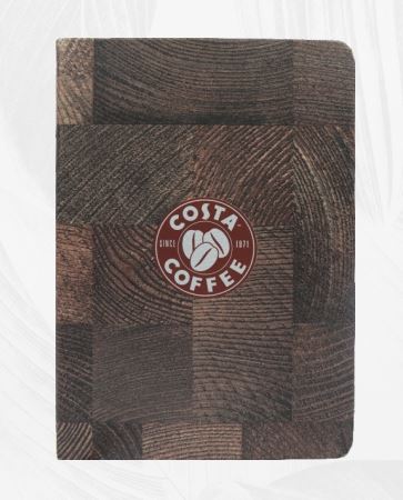 A-5 Hard Cover Notebook Costa Coffee