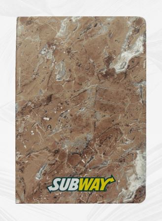A-5 Hard Cover Notebook  Subway