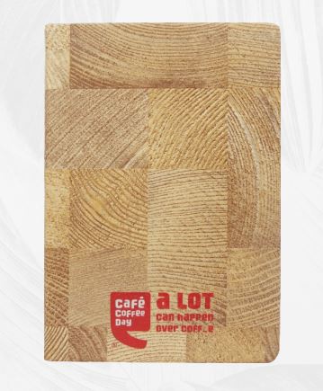 A-5 Hard Cover Notebook Café Coffee Day