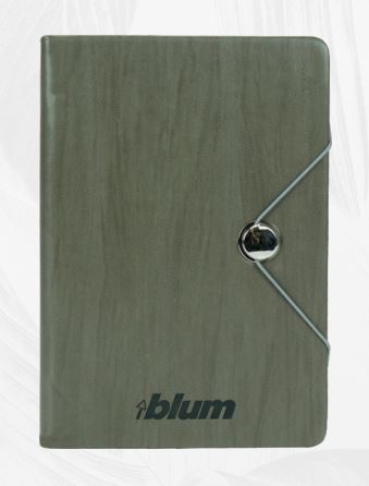 A-5 Hard Cover Notebook Blum