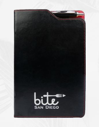 A-5 Hard Cover Notebook Bite San Diego