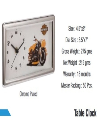 TABLE CLOCKS : HARLEY DAVIDSON