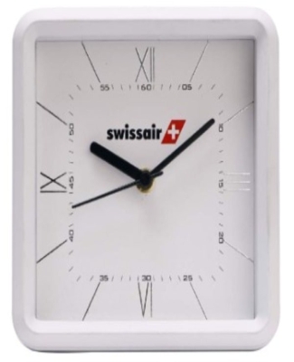 Table clock : SWISSAIR