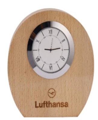 Table clock : Lufthansa