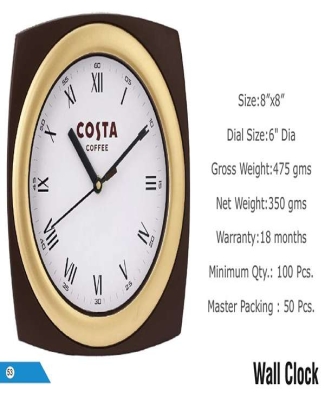 Wall Clocks: Costa Coffee