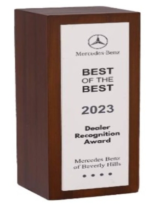 Trophie: Mercedes Benz