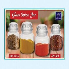 GLASS SPICE JAR SJP 1776