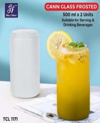 CANN GLASS  FROSTED TCL 1171