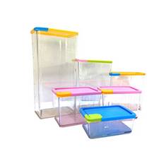 6 PCS STACKABLE STORAGE SET IN GIFT BOX GM-242