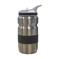 SINGLE WALL SS SIPPERS WITH VARIETY OF CAPS (800 ML) GM-432