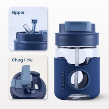 FlipSip Coffee Mug - 360ML (Midnight Blue)