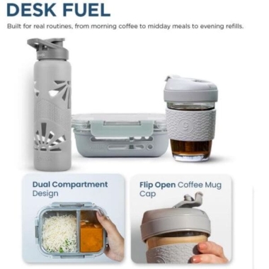 Desk Fuel Combo  (Soothing Slate)
