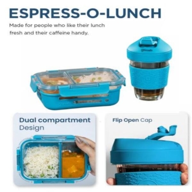 Espress-O-Lunch Combo  (Tranquil Teal )