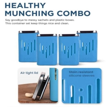 Healthy Munching Combo  (Tranquil Teal )