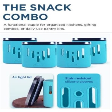 The Snack Combo (Tranquil Teal )