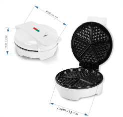 SA 3026 Waffle Maker White